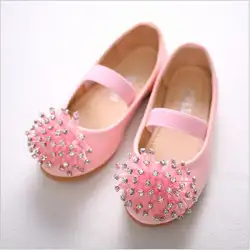 Весна, лето, Осень Дети принцессы Повседневная обувь для девочек Свадебная обувь на каблуках платье обувь для вечеринок ребенок обувь