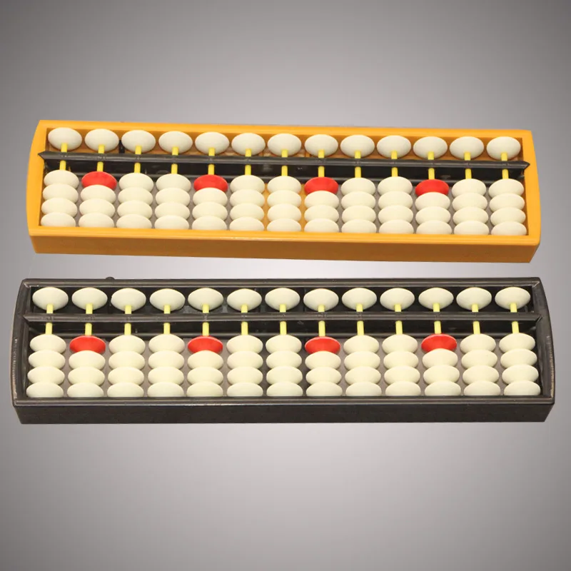 Китайский Abacus 13 колонны ABS китайский соробан инструмент в математике образование