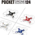 Save 3.25 on Original FQ777-124 Mini Quadcopter Micro Pocket Drone 4CH 6Axis Gyro Switchable Controller RC Helicopter Kids Toys VS JJRC H37