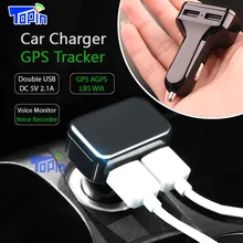 Topin CT2 автомобиля Зарядное устройство gps GSM трекер gps WIFI lbs отслеживание в реальном времени, функцией приема звонков и отправки смс, возможностью использования приложений типа голос контрольное записывающее устройство Бесплатная веб приложение ZX303 печатной платы