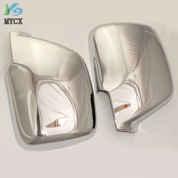 

Chrome rearview side mirror cover for toyota land cruiser autana prado fj80 1990-1997 ABS car styling auto accessories