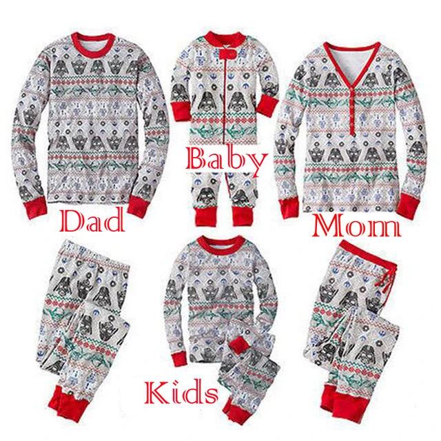 2017 star wars christmas family matching pajamas set mother father son long sleeve cotton sleepwear baby - Star Wars Christmas Pajamas 2017 star wars christmas family matching pajamas set mother father son long sleeve cotton sleepwear baby - Star Wars Christmas Pajamas
