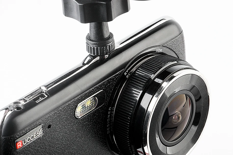 Ruccess 4 Inch IPS Car DVR Dual Lens Camera Full HD 1080p Dash Camera with ADASFCWS Video Recorder Night Vision Dash Cam (11)