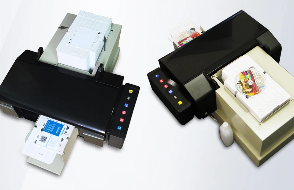 Автоматический принтер для CD DVD дисков печатная машина с 51 шт. CD/ПВХ лоток экспортного качества ПВХ карты Принтеры для Epson L800