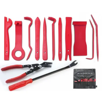 

13PCS/Lot Car Auto Upholstery Refit Tools Clip Pliers Fastener Remover Door Panel Audio Disassembly And Assembly Kits Set