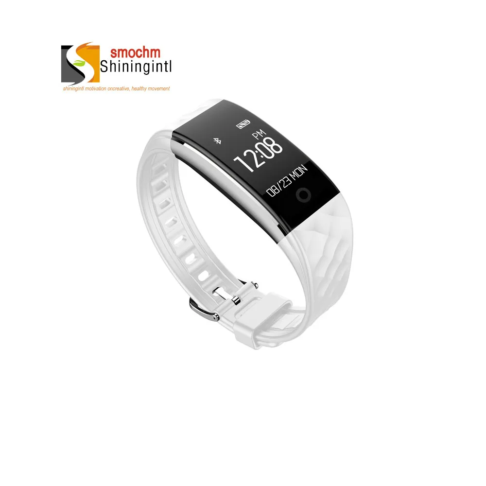 

Smochm Color LCD Waterproof IP67 Hot Sale Heart Rate Message Smart Health Wrist Bracelet Smart Band for IPhone Android Phones