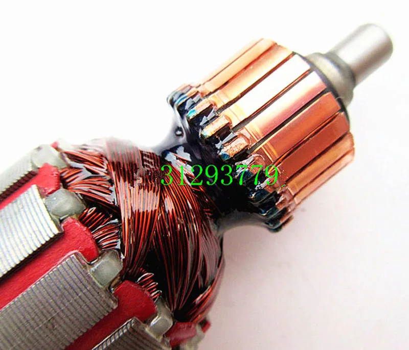 5 teeth AC220-240V Rotor Motor Armature Replacement for Bosch24 24 Bosch GBH2-24DSR GBH2-24DFR GBH2SR Hammer Drill Parts Tools