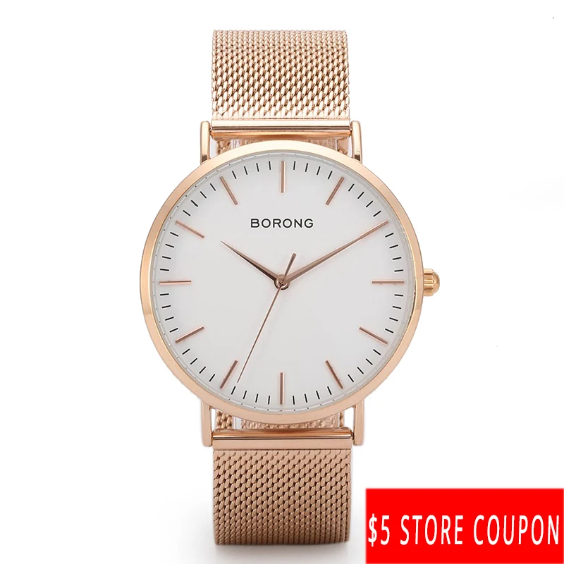 

Men's Luxury Fashion Casual Wristwatch Waterproof 30m Ultrathin Quartz Watch Clock Male Leather Stainless Mesh Band Watches