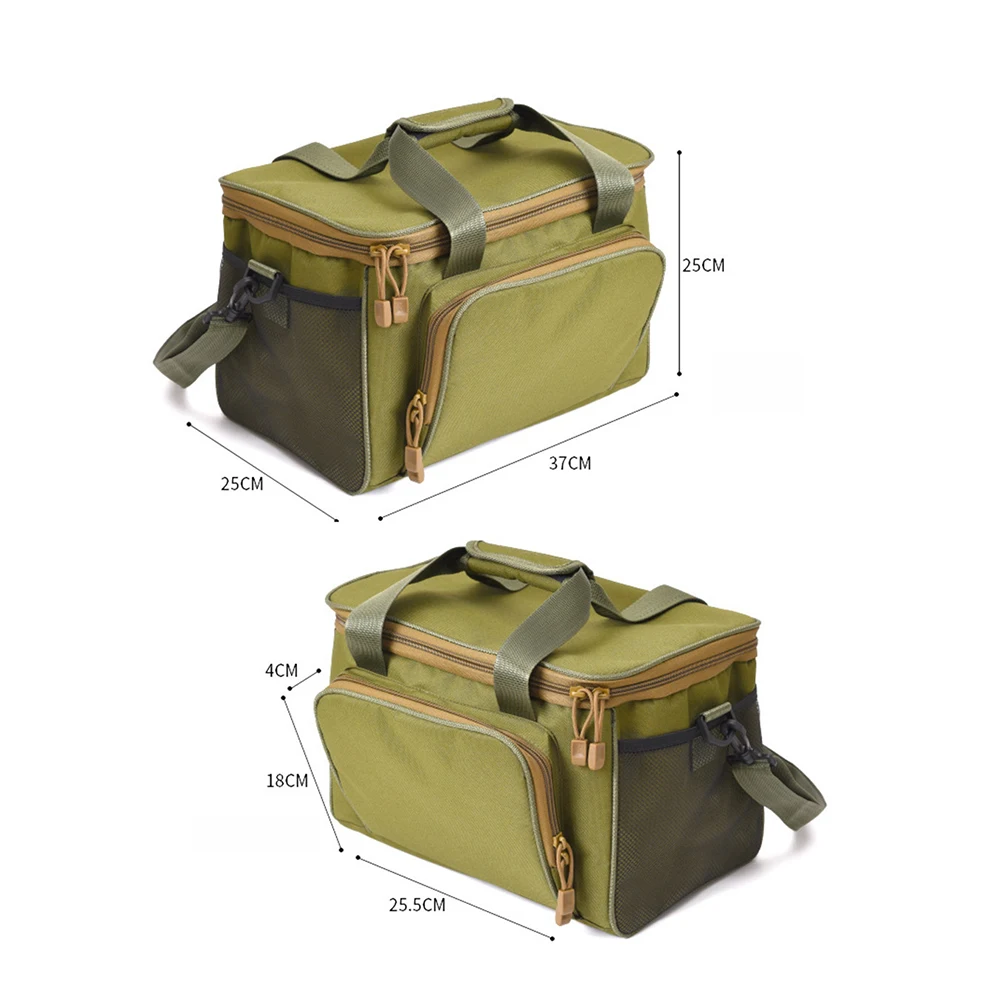 Leo Рыболовная Сумка рыболовные снасти сумка для хранения многофункциональная рыболовная леска Перевозчик приманок наружная фотография 600D Холст сумка через плечо