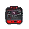 Probador de enchufe probador de toma corriente UE EE. UU. Reino Unido enchufe automático circuito eléctrico polaridad de fase Detector de voltaje enchufe de pared buscador de interruptor ► Foto 1/6
