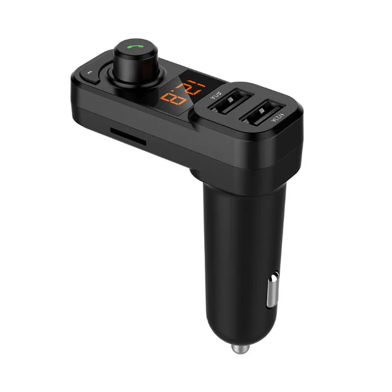 Новый BT53 Bluetooth автомобильный комплект громкой связи FM Беспроводной A2DP