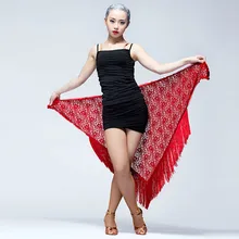 Тренировочный пояс для латинских танцев, пояс с кисточками, треугольная Талия, кружевная бахрома