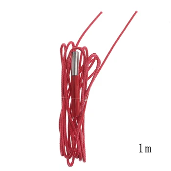 

Deek Robot 1PC 12V/24V 40W Ceramic Cartridge Heater Wire Heating Element For 3D Printer 1M Red