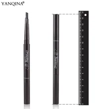Карандаш с щеткой для бровей автоматический долговечный легко носить карандаш для бровей водостойкий макияж глаз