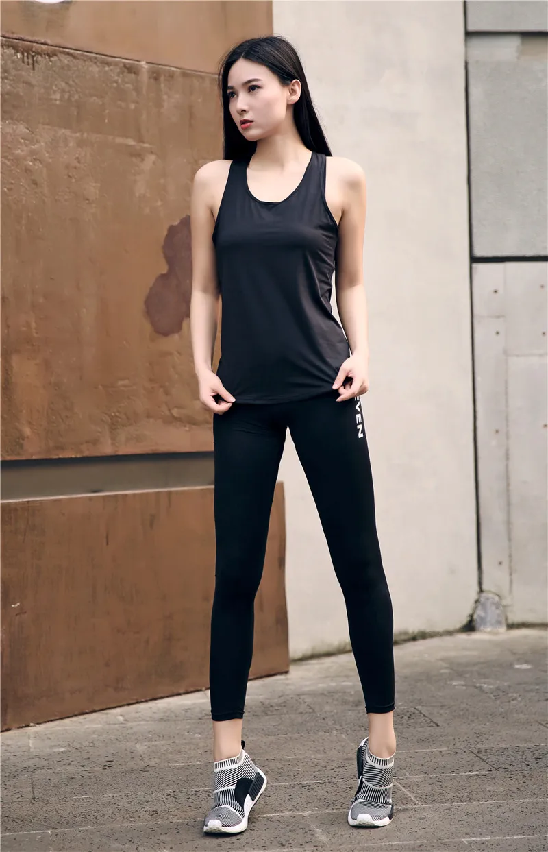 Women Yoga Top Gym Sports Vest Sleeveless Shirts Tank Tops Sport Top Fitness Women Running Clothes Singlets