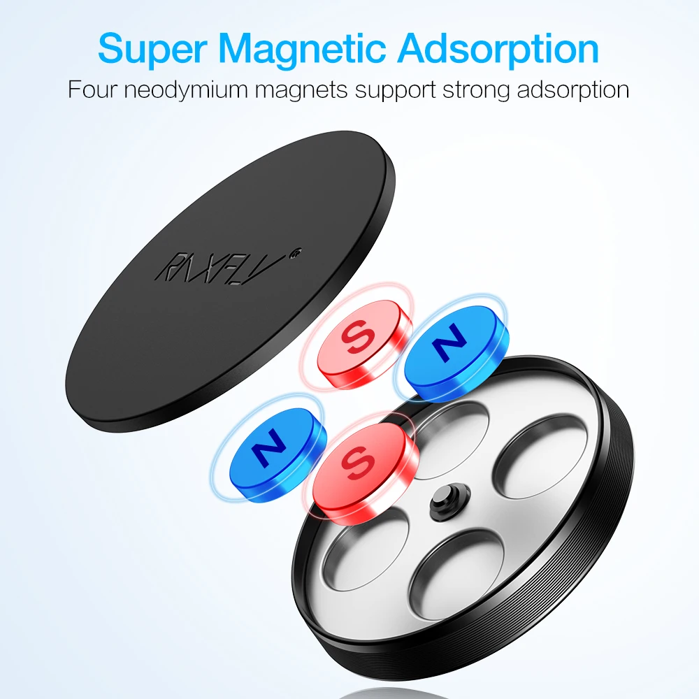 RAXFLY Magnetische Auto Telefon Halter Für iPhone 11 Pro Max XR X XS Dashboard Starke Magnet GPS Te