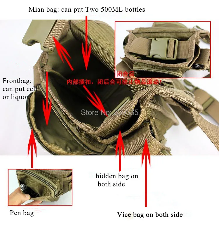 Многофункциональная поясная сумка Swat, тактическая, для спорта на открытом воздухе, для езды, водонепроницаемая, военная, для ног, сумки