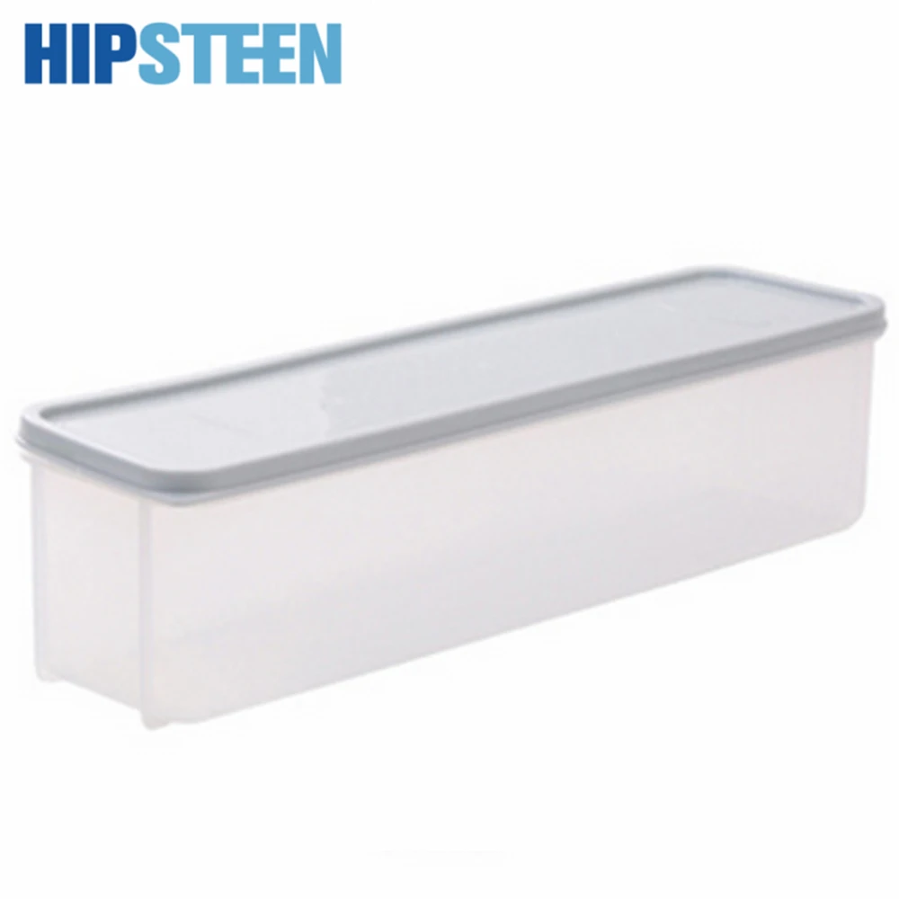 HIPSTEEN المطبخ المعكرونة السباغيتي الحاويات PP المنزلية الحبوب الحفاظ صندوق تخزين مزود بغطاء