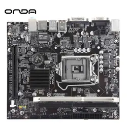 Onda H110C + материнская плата LGA 1151 DDR3 DDR4 памяти 8 Гб SATA3.0 VGA/DVI Материнская плата Intel H110 M-ATX процессор ddr3 Материнская плата