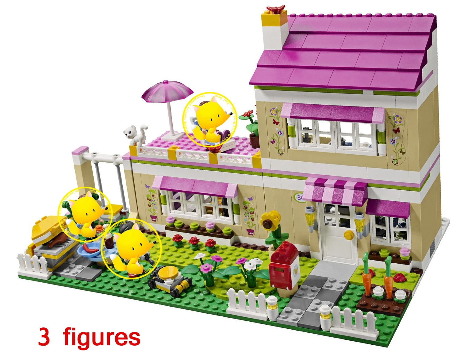 

friends 3315 BELA 10164 Building Block Girls Oliver's House Building Blocks Assemble Bricks Toys Compatible With wange