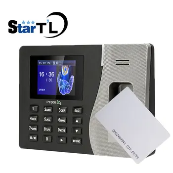 

Free Shipping Biometric Fingerprint Time Attendance Clock Recorder Employee Recognition Device 125KHZ RFID Card Reader