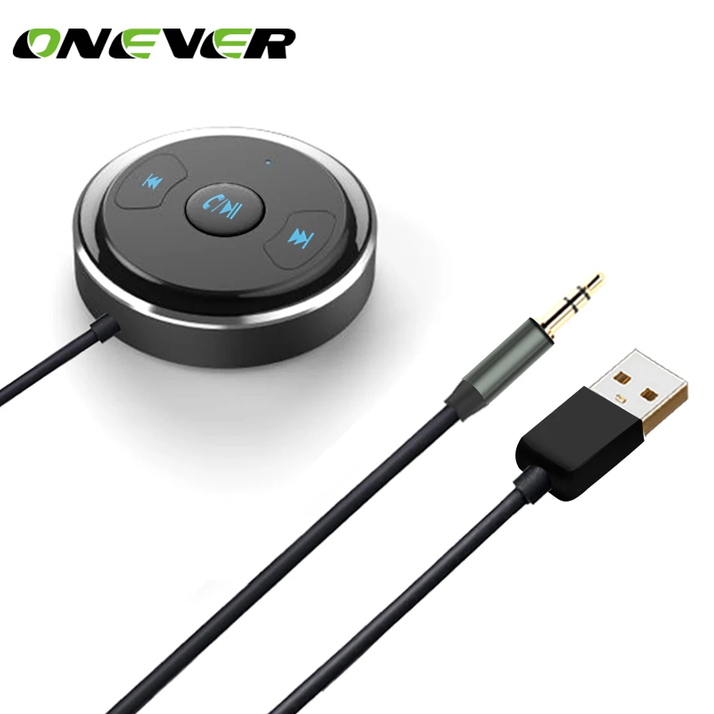 Приемник Onever 3 5 мм с Bluetooth адаптер для музыкального аудиоресивера автомобильный