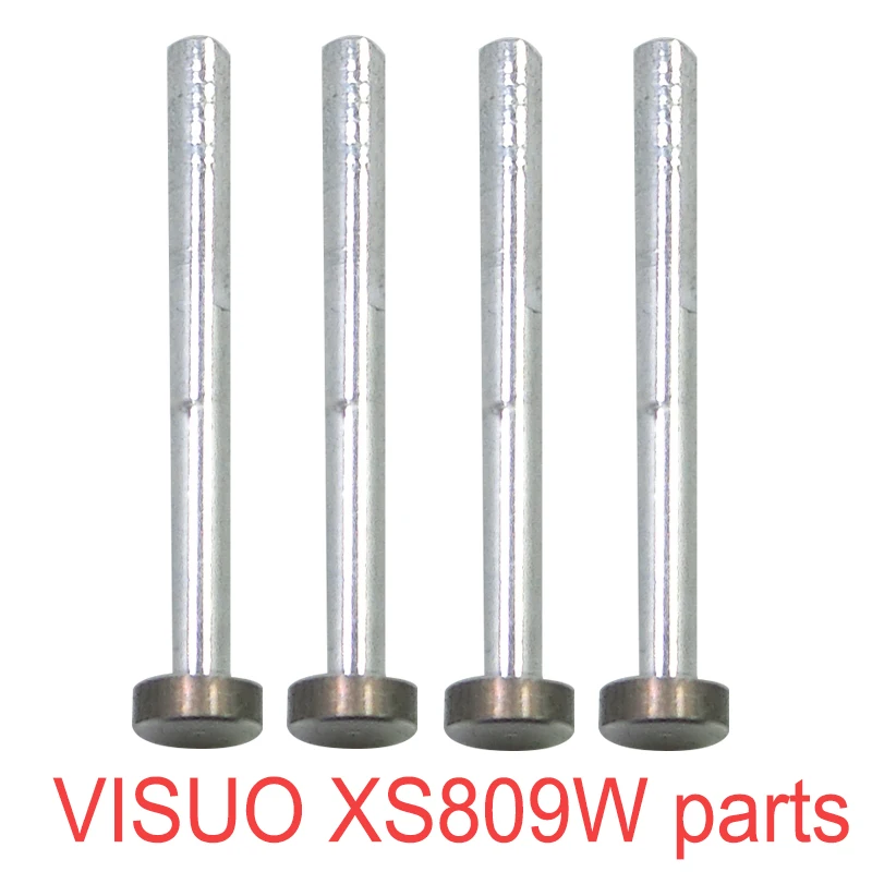 4Pcs VISUO XS809W XS809HW XS809 RC Drone Spare Parts Spindle Geared Bearing Iron shaft Replacement accessories