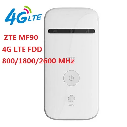 Разблокированный zte MF90 MiFi 4g lte wifi роутер 4g mifi роутер с sim-картой 4g 3g wifi роутер мини беспроводной портативный wifi роутер