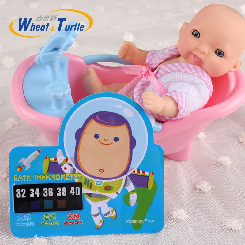 

2pcs/Lot 2019 New Baby Bath Shower Thermometer Toy Infant Boys Baby Bathe Bathing Cartoon Animal Temperature Toy Thermometer