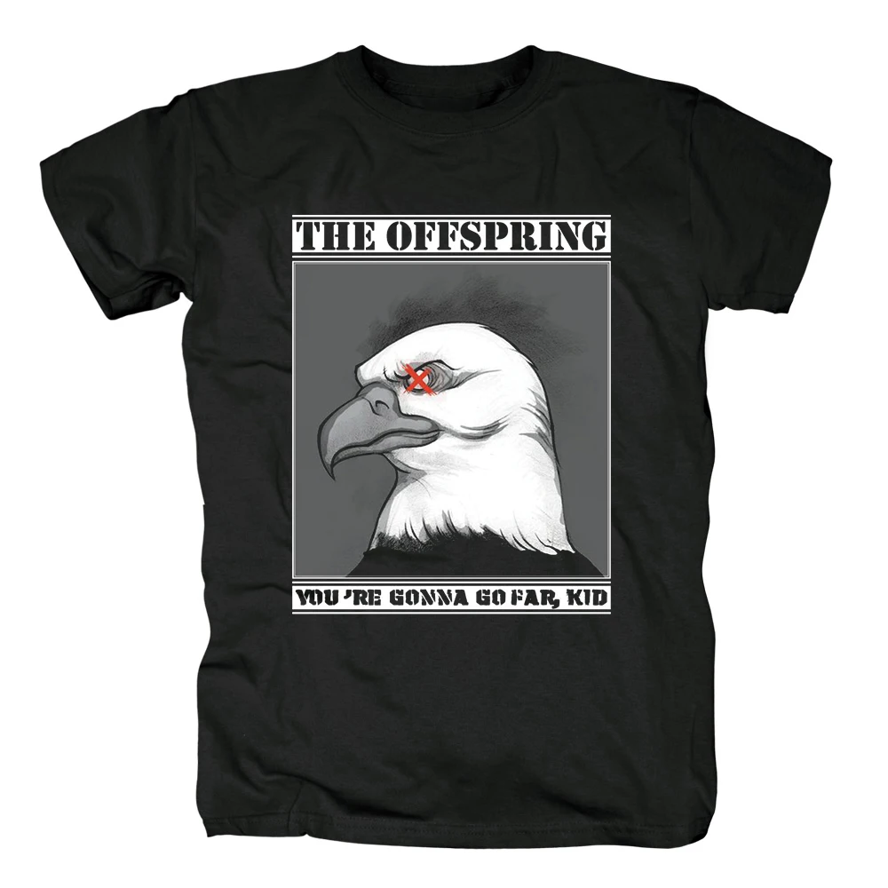

Bloodhoof THE OFFSPRING Smash Mens Punk Rock black new cotton T-Shirt Asian Size