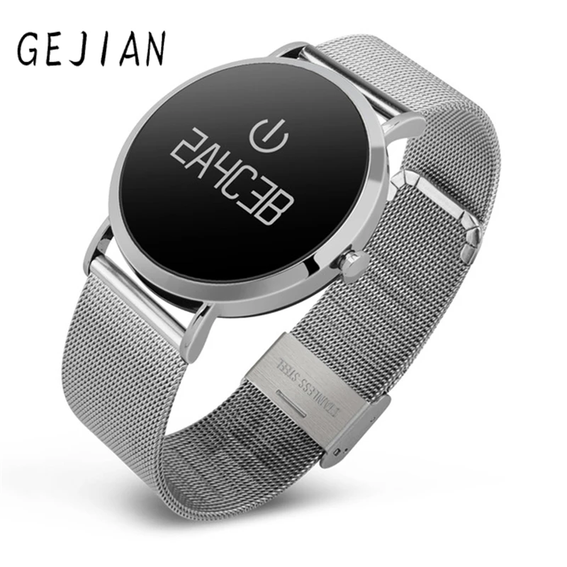 

CV08 Bluetooth Smart Bracelet Wristband Sport Watch Pedometer Blood Pressure Heart Rate Monitor IP67 Waterproof Smart Watch