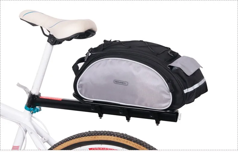 ROSWHEEL Велосипедный спорт 13L сумка велосипед стойки Паньер Магистральные корзина на заднем сиденье сумка на багажник Велоспорт чемодан
