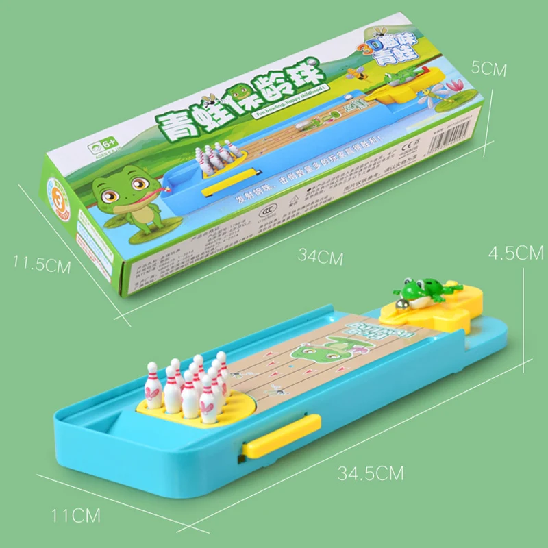 Мини настольная игра Боулинг детская игрушка весело Крытый родитель ребенок