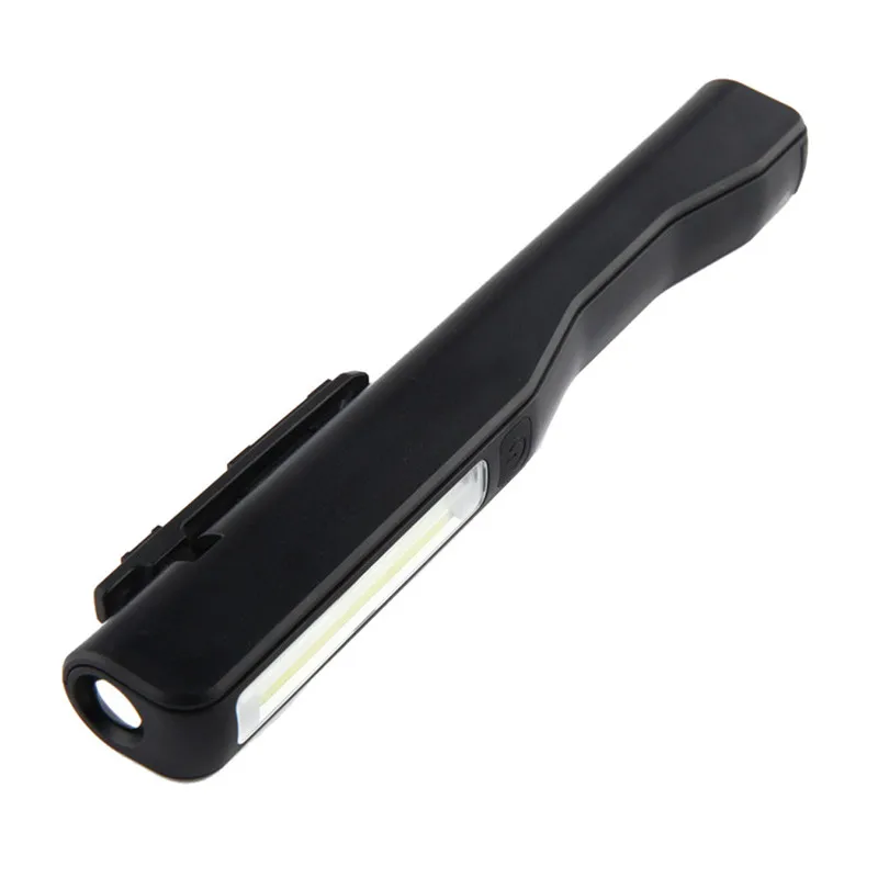 Удара светодиодный Ручка свет клип магнит USB инспекции Кемпинг фонарик факел лампы безопасности и выживания Z0622