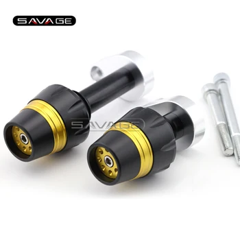 

For KAWASAKI KLE650 Versys 2007-2014 Gold Motorcycle Accessories Frame Sliders Crash Protector Bobbins Falling Protection