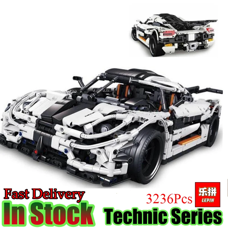 

Lepin 23002 Technic Series Changing Racing Car Model Building Blocks Bricks Toys For kids
