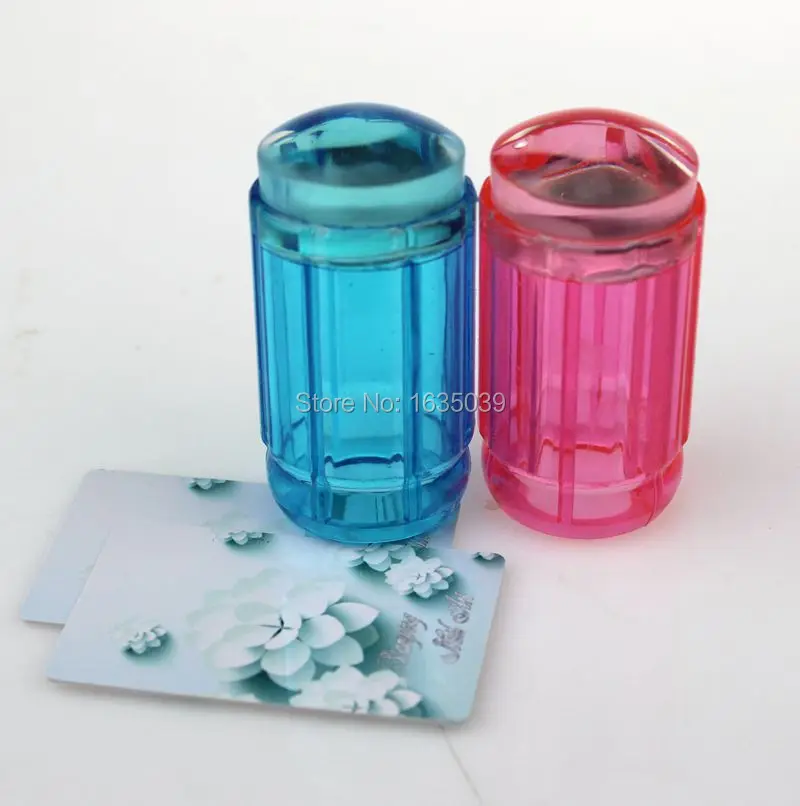 wholesale Nail Clear Jelly Stamper Nail Art Stamping Transparent Nail