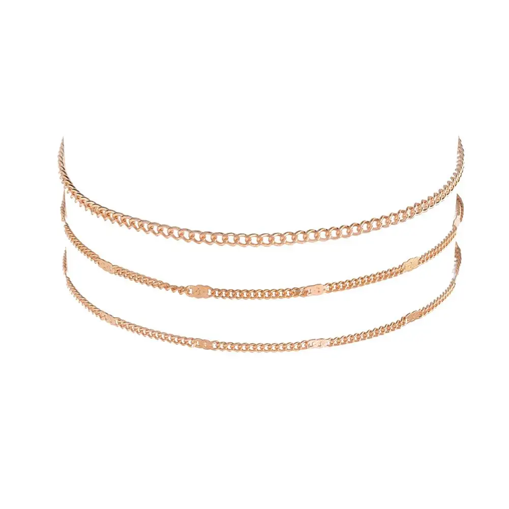 

Foot Bracelet 2Pcs Simple Accesorios Jewellry Gift for Women Beach Anklet Foot Leg Chain Sandal Jewelry Ankle Bracelets Mujer