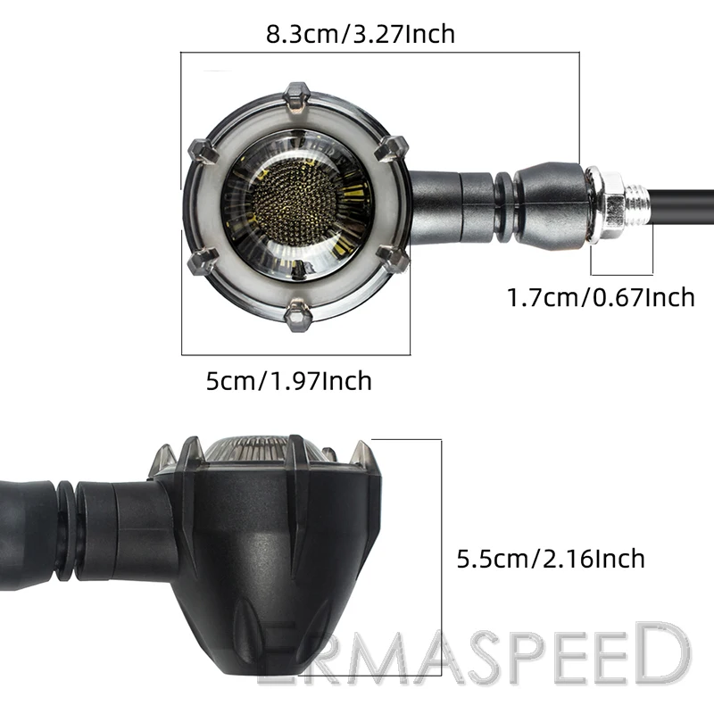 Пара поворотников мотоциклы последовательный стоп сигнальная лампа Watreproof тормозные огни мото светодиодный мигающий мигалки Кафе Racer огни