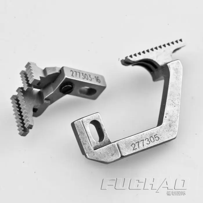 

277303 and 277305 dog teeth used for cloth feeding of flat seaming machine
