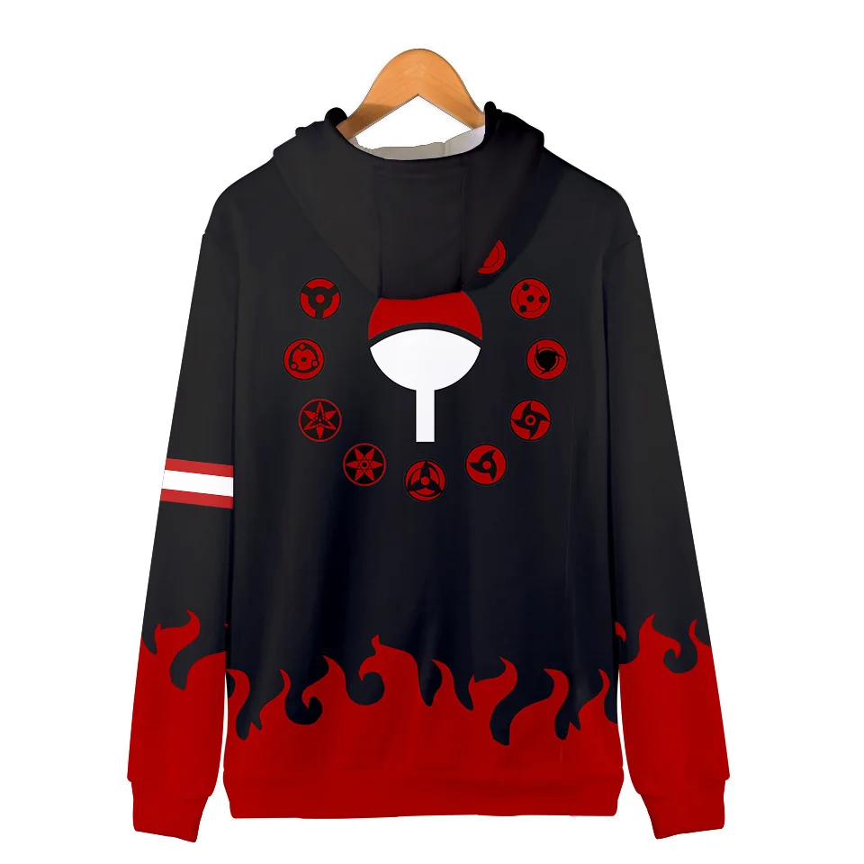 Япония Аниме Наруто Boruto 3D Толстовка Uzumaki Uchiha Sasuke Akatsuki для женщин/мужчин с