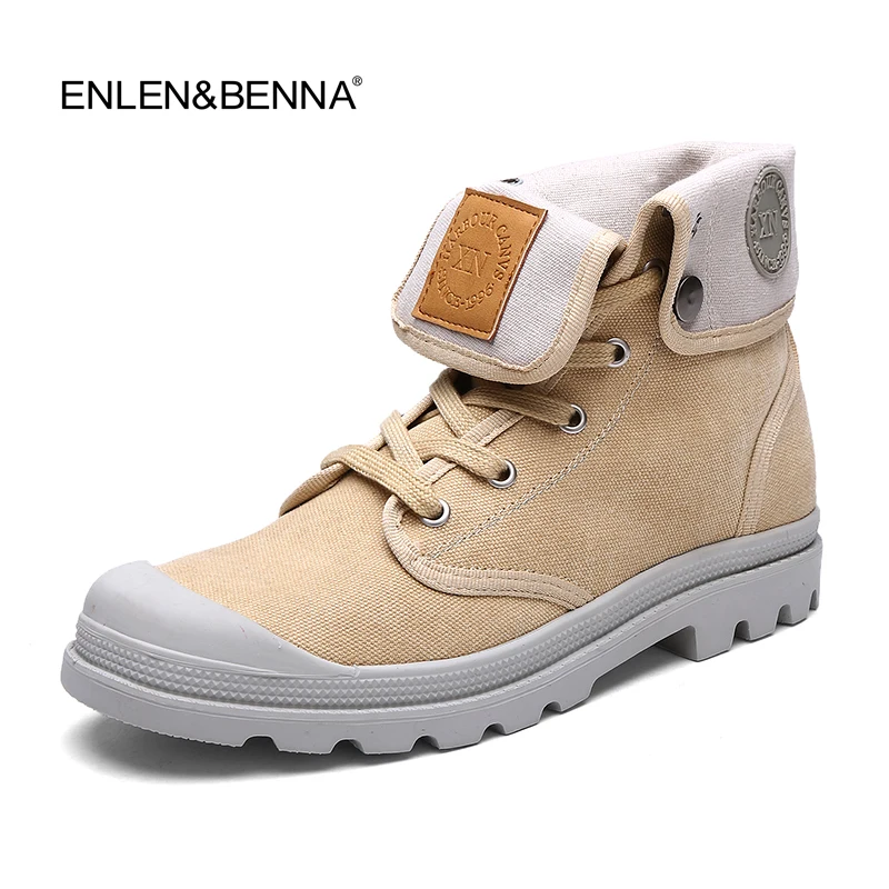 Noir Bottes High Top Casual Toile Unisexe Moto Cheville Mode Militaire gris Désert Botas 2016 Chaussons Chaussures Femmes De Cowboy rouge jaune Nv0m8nwO