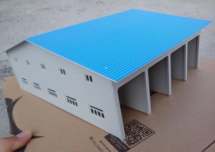 

1/87 Model ho scale train garage exquisite architectural model material Free Shipping Shipping
