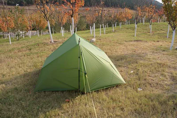 خفيفة طبقة واحدة 1-2 شخص الشرب للماء خيمة للمبيت للصيد و الصيد التخييم خيمة في الهواء الطلق Bivvy Barraca