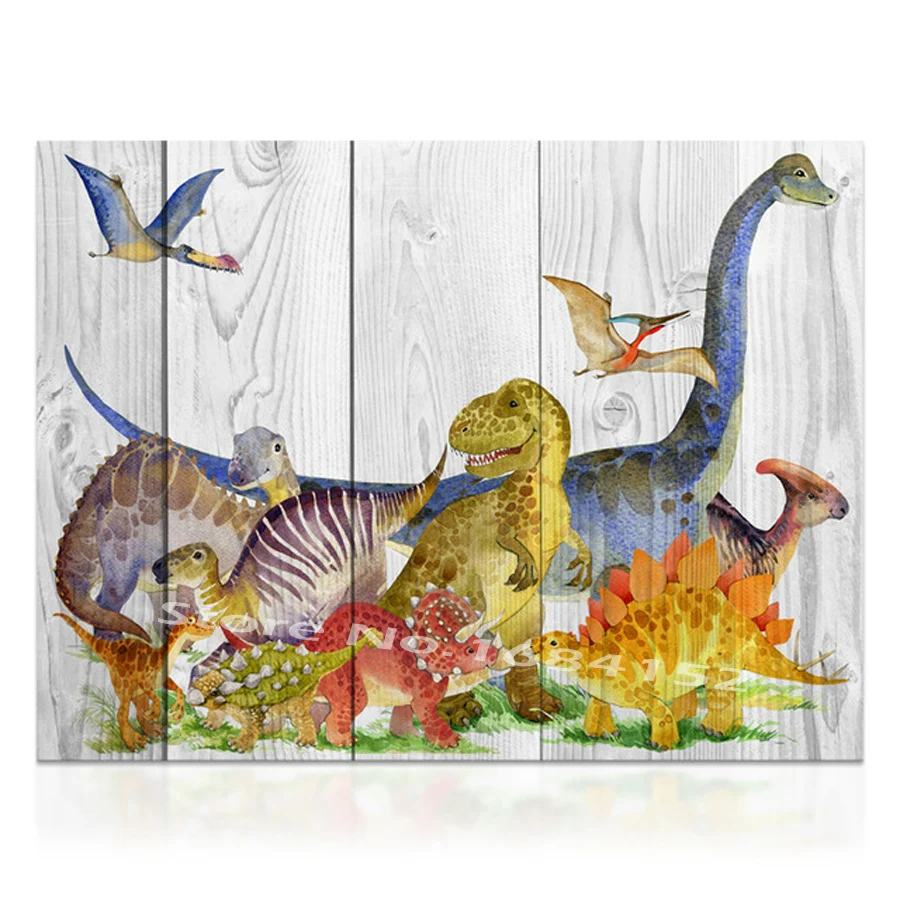 

DIY diamond painting cartoon handmade full diamond embroidery Dinosaurs Family 5d square mosaic paste pattern stickers A421