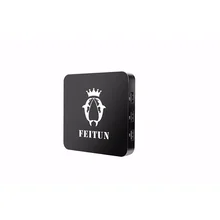 FI0806 set-top box 4K portable intelligent voice remote control set-top box home wireless HD network player smart TV Android box