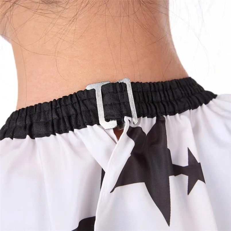 NEW 1PC Cutting Hair Waterproof Cloth Salon Barber Gown Cape Hairdressing Hairdresser X821 5Up NEW 1PC Cutting Hair Waterproof Cloth Salon Barber Gown Cape Hairdressing Hairdresser X821 5Up