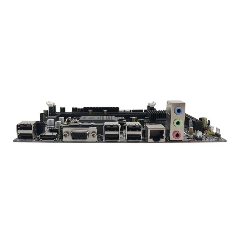 Материнская плата компьютера DDR3 Материнская плата для Intel H55 1156Pin полный твердотельный