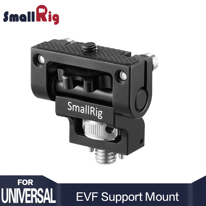 

SmallRig Dual Camera Monitor Holder EVF Support Mount Swivel Monitor Mount with Arri Locating Pins 2174