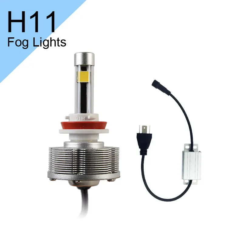 New Design H11 LED Automotive Trucks Fog Lamps Light Source Bulbs